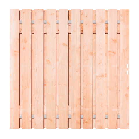 Douglas Tuinpoort 180x195 cm | Stalen frame met slotkast | Verstelbaar | 16x140 mm