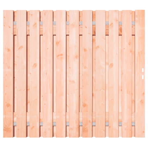 Douglas Tuinpoort 200x195 cm | Stalen frame met slotkast | Verstelbaar | 16x140 mm