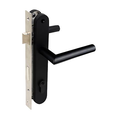 Slotset | Kader frame met slotkast | RVS Zwart