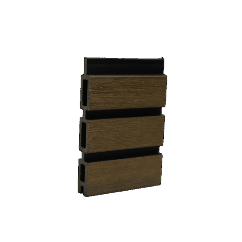 Composiet Premium Tuinscherm - Rhombus Stripe - Horizontaal