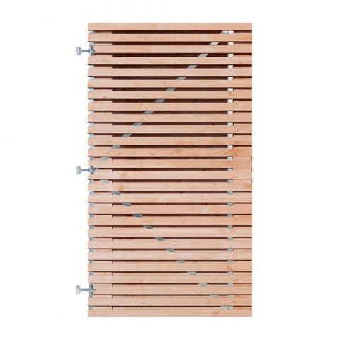 Douglas Horizontale Rhombus Tuinpoort 100x180 cm | 22x45 mm | 51-planks model