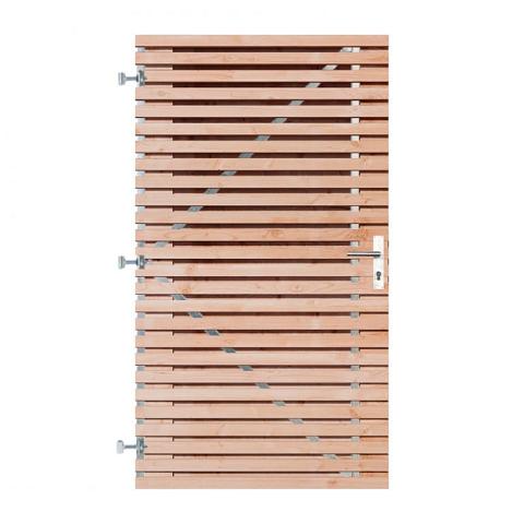 Douglas Horizontale Rhombus Tuinpoort 100x180 cm | 22x45 mm | 51-planks model