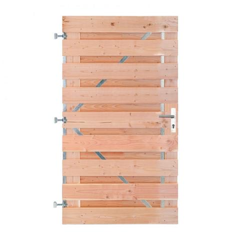 Douglas Horizontale Tuinpoort 100x180 cm | 15x140 mm | 19-planks model