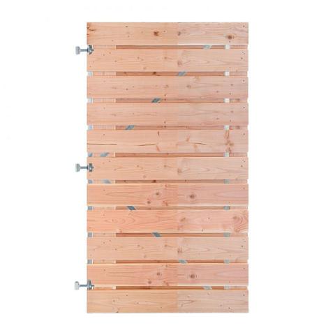 Douglas Horizontale Tuinpoort 100x180 cm | geschaafd 16x140 mm | 23-planks model