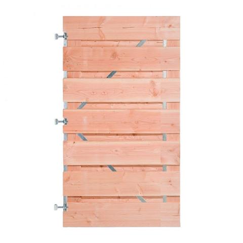 Douglas XL Horizontale Tuinpoort 100x180 cm | 22x200 mm | XL 15-planks model