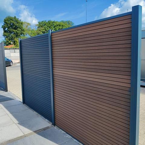 Composiet Premium Schuttingplank Rhombus Savanna Brown
