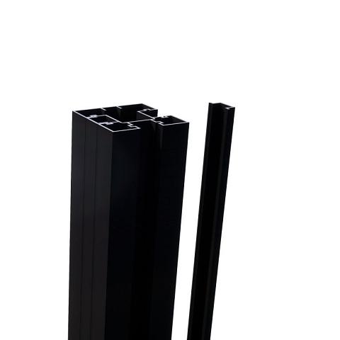 Aluminium Premium Schuttingpaal Black - 280cm