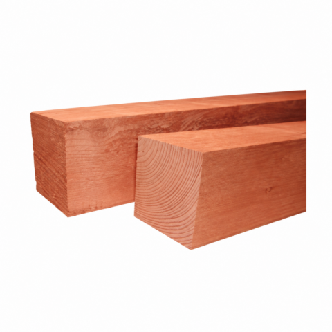 Douglas Tuinpaal 100x100mm fijn bezaagd | onbehandeld