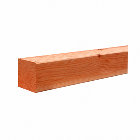 Douglas Tuinpaal 65x65mm geschaafd | onbehandeld