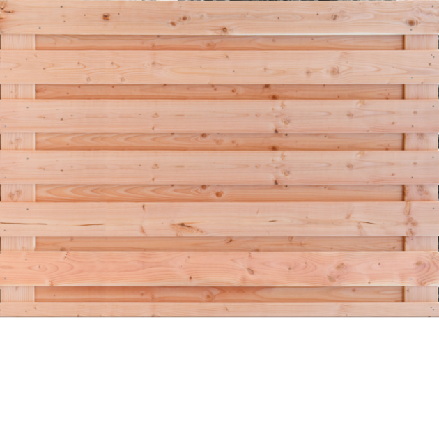 Horizontaal Douglas 19 planks 180x130 cm BxH