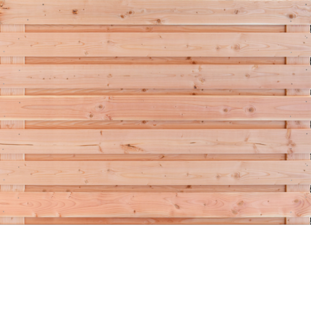 Horizontaal Douglas 21 planks 180x130 cm BxH