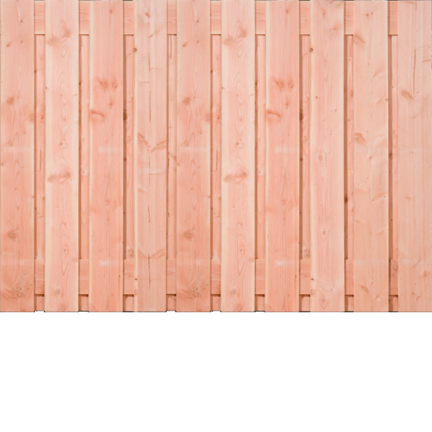 Douglas 21 planks 180x130 cm BxH | Fijnbezaagd