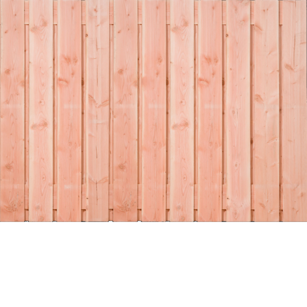 Douglas 23 planks 180x130 cm BxH | Fijnbezaagd