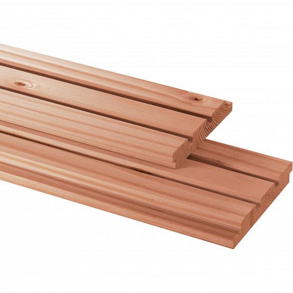 Douglas Triple Rhombus | Onbehandeld | 21x140x4000 mm