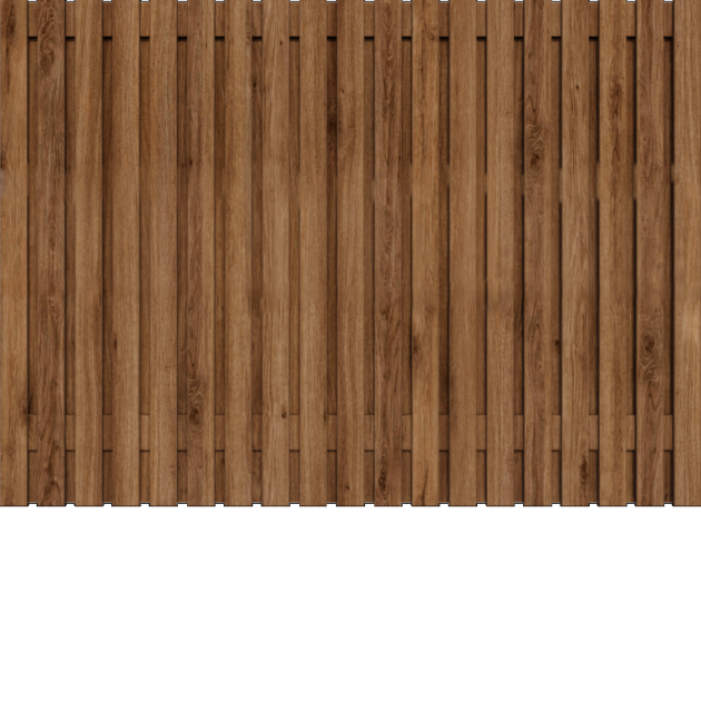 Ayous Rhombus open 37 planks 180x130 cm BxH | Verticaal