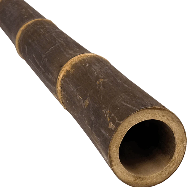Bamboe Paal | Black | 7/10 cm x 270 cm