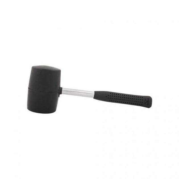 Rubber hamer met stalen steel