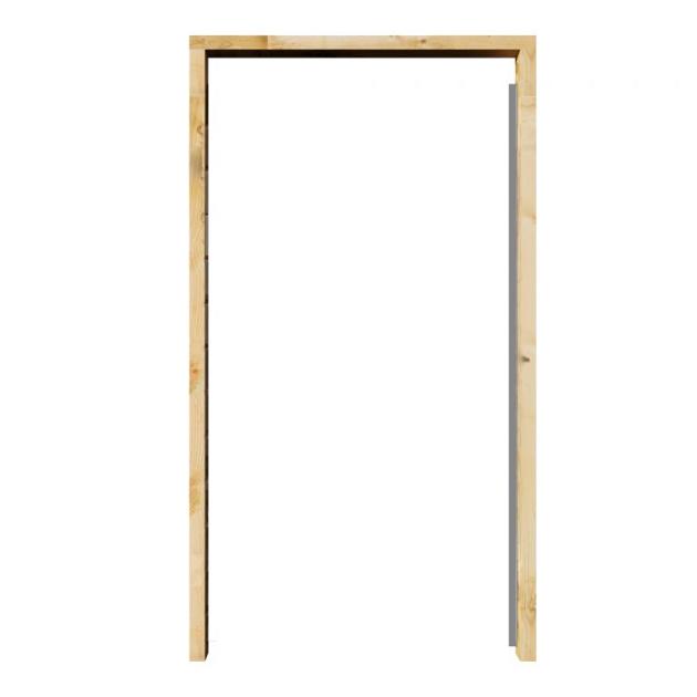 Kozijn set - Vuren - Enkele Poort 195cm hoog - tot 140cm breed