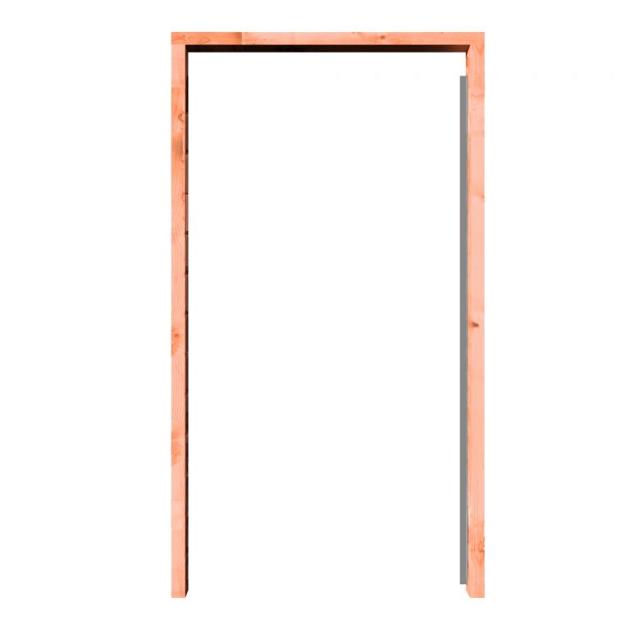 Kozijn set - Douglas - Enkele Poort 195cm hoog - tot 140cm breed
