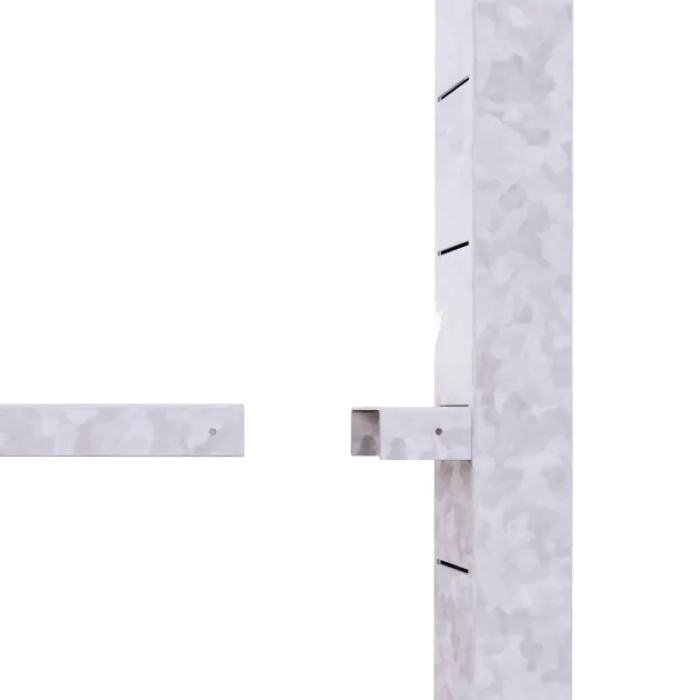 Inviso Wall stalen paal 60x60x2900mm