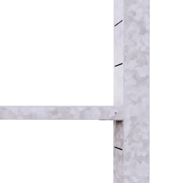 Inviso Wall stalen paal 60x60x2900mm