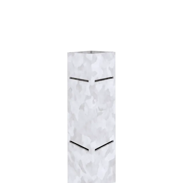 Inviso Wall stalen paal 60x60x2900mm