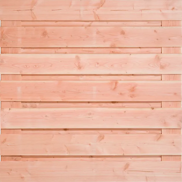 Tuinscherm Douglas XL 15 planks | Fijnbezaagd | Horizontaal