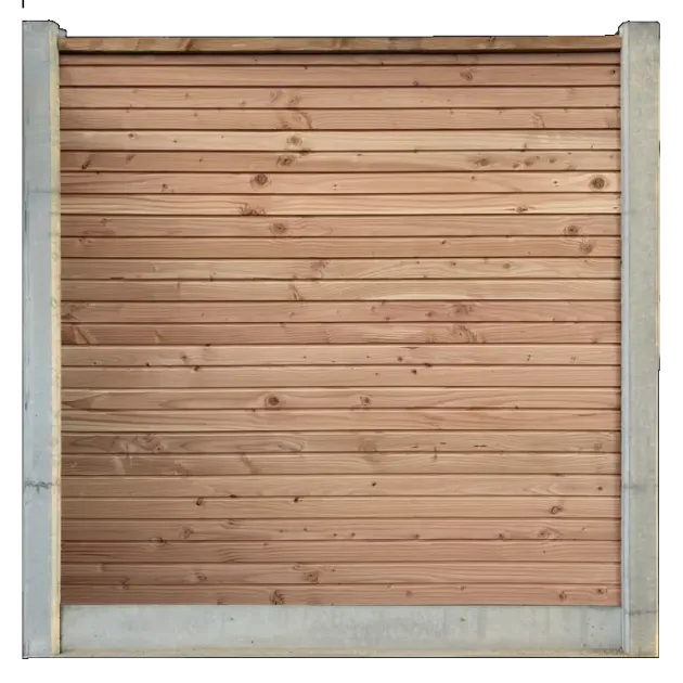 Tuinscherm Douglas Double Rhombus | Onbehandeld | 180x180 cm BxH