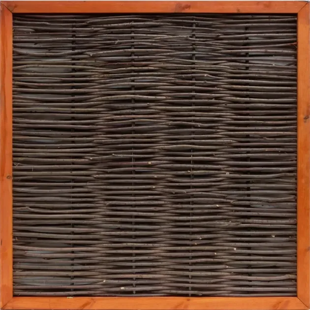 Wilgentenen tuinscherm XL | 180x180 cm