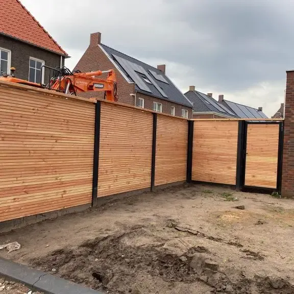 Tuinscherm Douglas Triple Rhombus | Onbehandeld | 180x180 cm BxH
