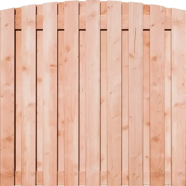 Tuinscherm Douglas 19 planks 180x180 cm BxH | Geschaafd | Verticaal | Toog