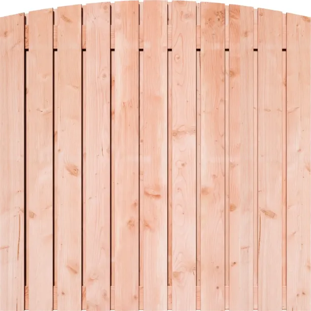 Tuinscherm Douglas 23 planks 180x180 cm BxH | Geschaafd | Verticaal | Toog