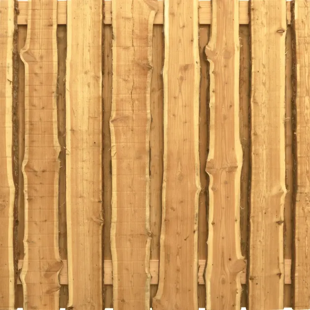 Tuinscherm Grenen Schaaldelen 180x180 cm BxH | Verticaal | Recht