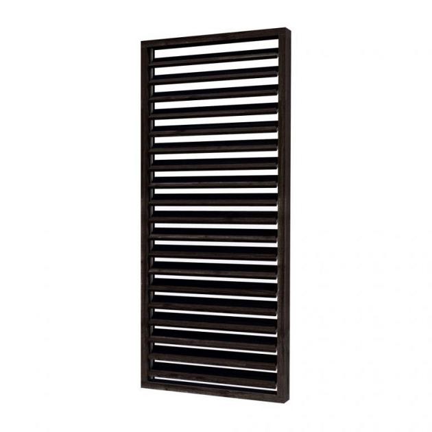 Douglas Shutter | Zwart gespoten | 100x230 cm