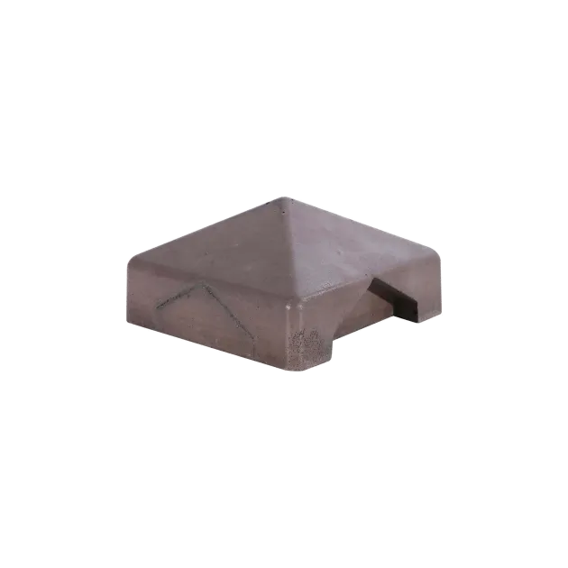 Paalmutst beton t.b.v. tussenpaal Taupe 11.5x11.5cm