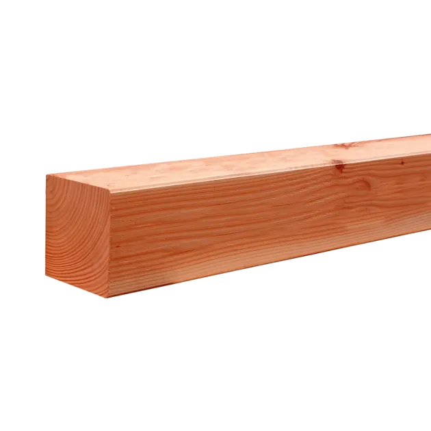 Douglas Tuinpaal 120x120mm geschaafd | groen geïmpregneerd