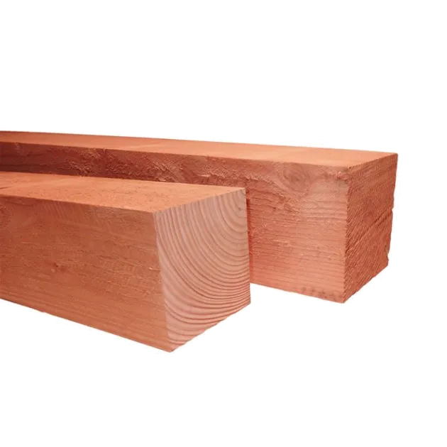 Douglas Tuinpaal 100x100x4000 fijnbezaagd | onbehandeld