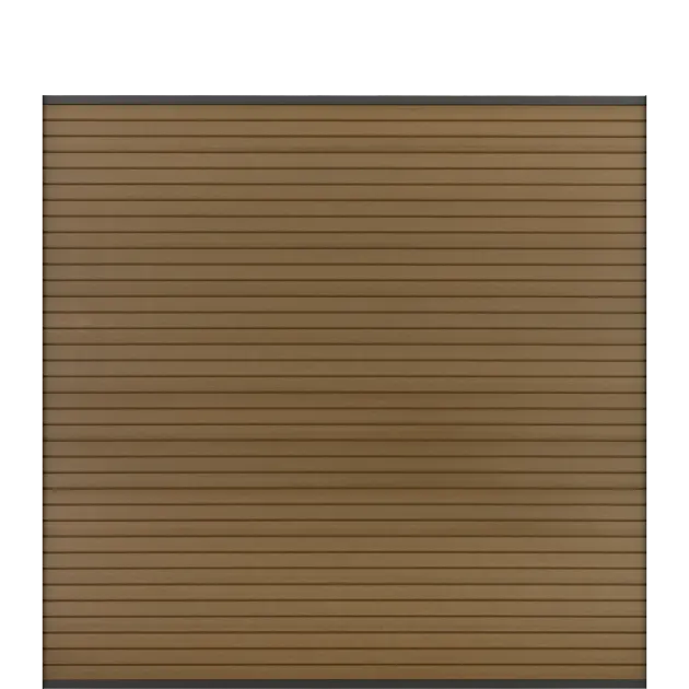 Comfort Composiet Tuinscherm - Rhombus Teak 180x180 cm