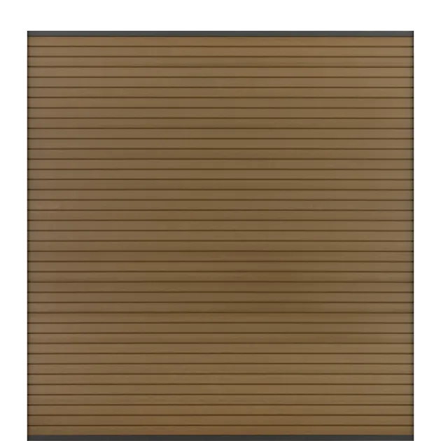 Comfort Composiet Tuinscherm - Rhombus Teak 190x180 cm