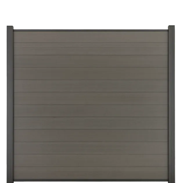 Comfort Composiet Tuinscherm - Dark Grey 180x180 cm