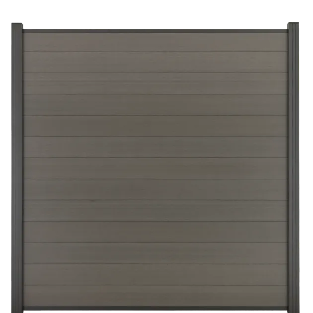 Comfort Composiet Schutting - Dark Grey - Horizontaal