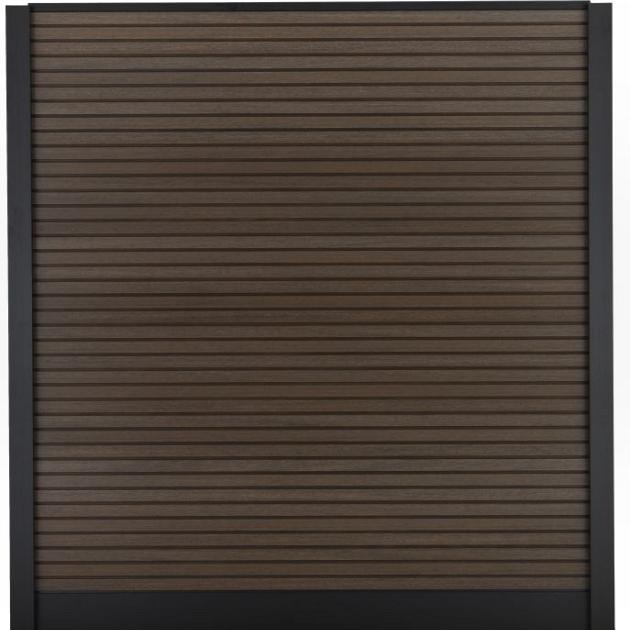 Composiet Premium Tuinscherm - Rhombus Savanna Brown - 185cm - Horizontaal