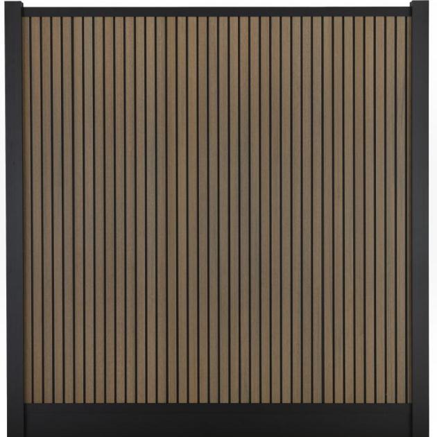 Composiet Premium Tuinscherm - Rhombus Stripe - Verticaal