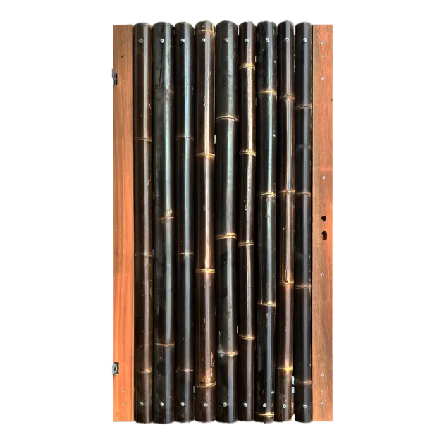 Bamboe Tuinpoort XL | Black | 100x180 cm