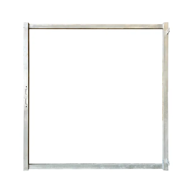 *Stalen poortframe ST 150 verstelbaar NIEUW afmeting 150x150cm