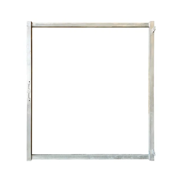 *Stalen poortframe ST 140 verstelbaar NIEUW afmeting 140x150cm