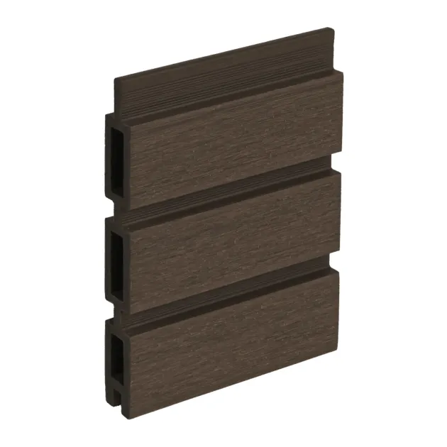 Sample | Premium Composiet Schutting | Rhombus Dark brown