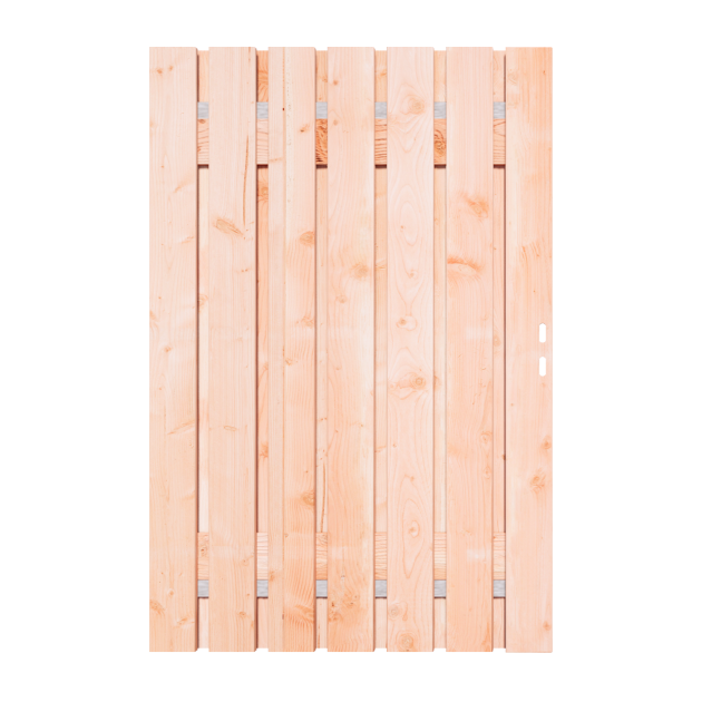 Douglas Tuinpoort 120x195 cm | Stalen frame met slotkast | Verstelbaar | 16x140 mm