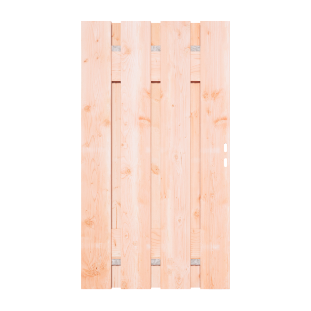Douglas XL Tuinpoort 85x195 cm | Stalen frame met slotkast | Verstelbaar