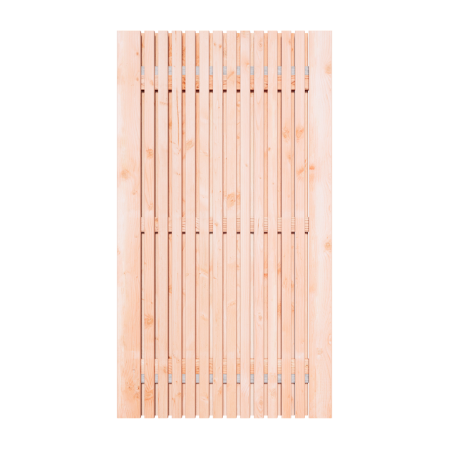 Douglas Rhombus Tuinpoort 80x195 cm | Stalen frame met slotkast | Verstelbaar